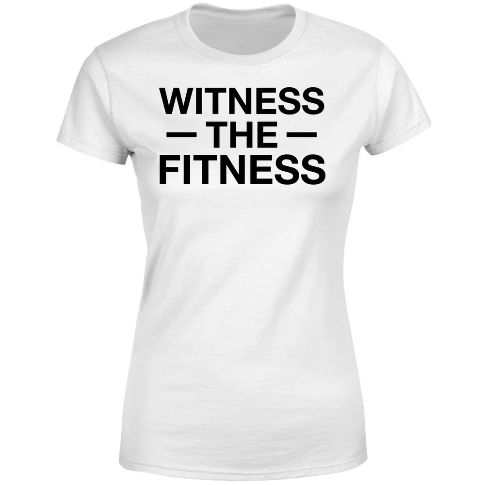 Witness the Fitness Women's T-Shirt - White - S - Blanc Image 1