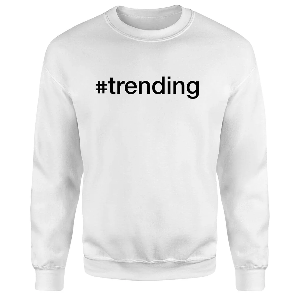 trending Sweatshirt - White - S - Blanc Image 1