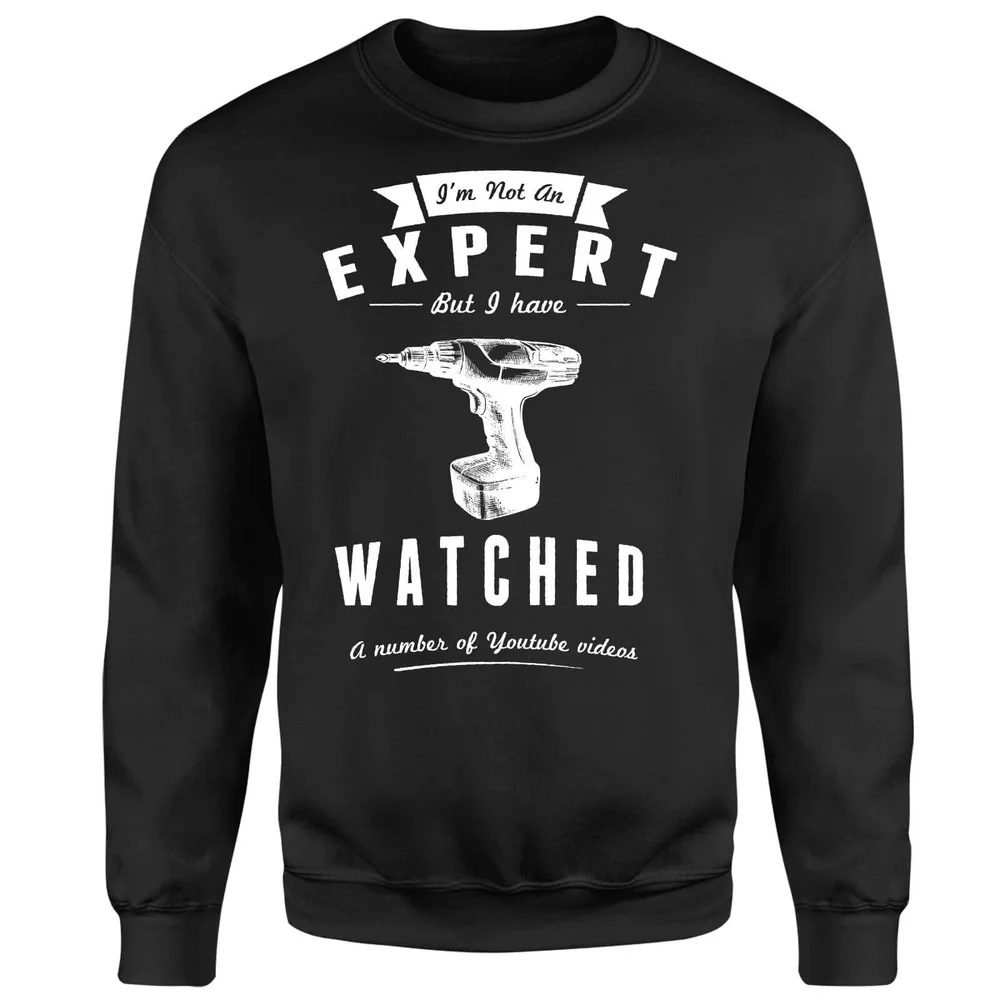 Im not an Expert Sweatshirt - Black - S - Noir Image 1