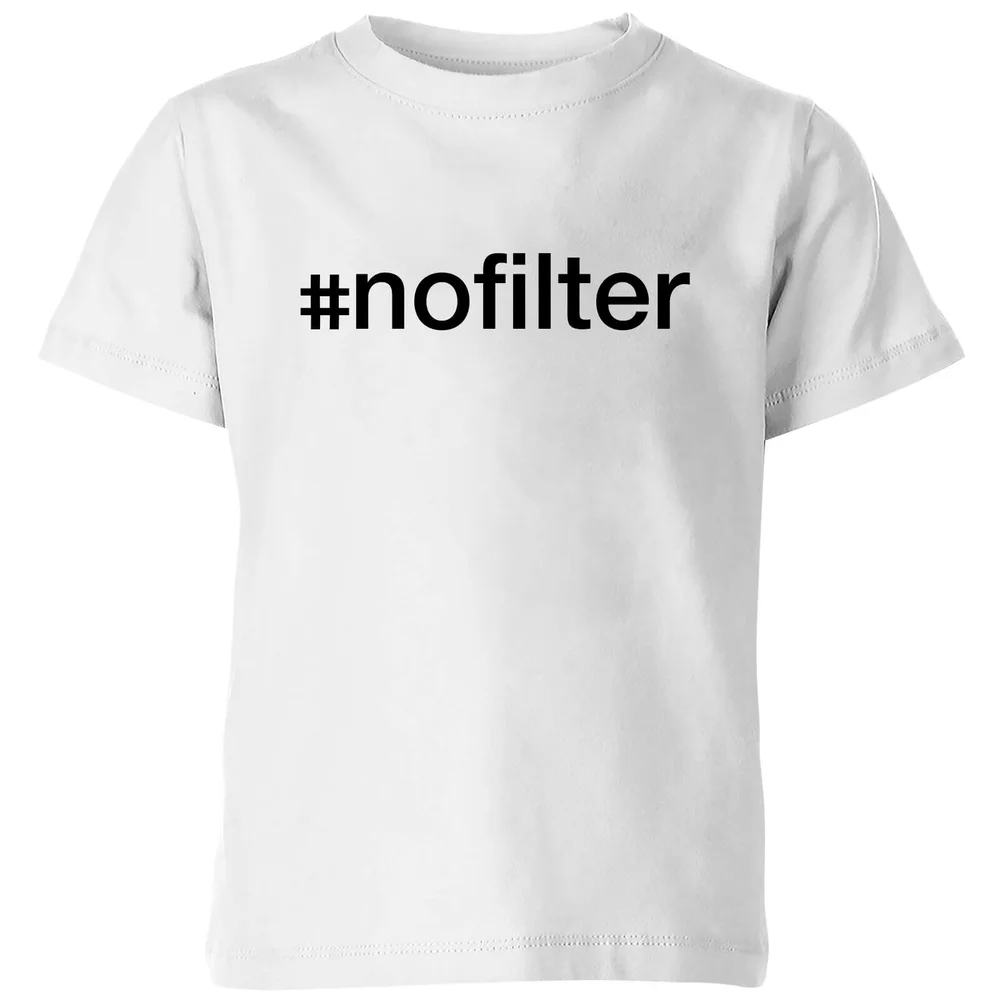 nofilter Kids' T-Shirt - White - 3-4 ans - Blanc Image 1