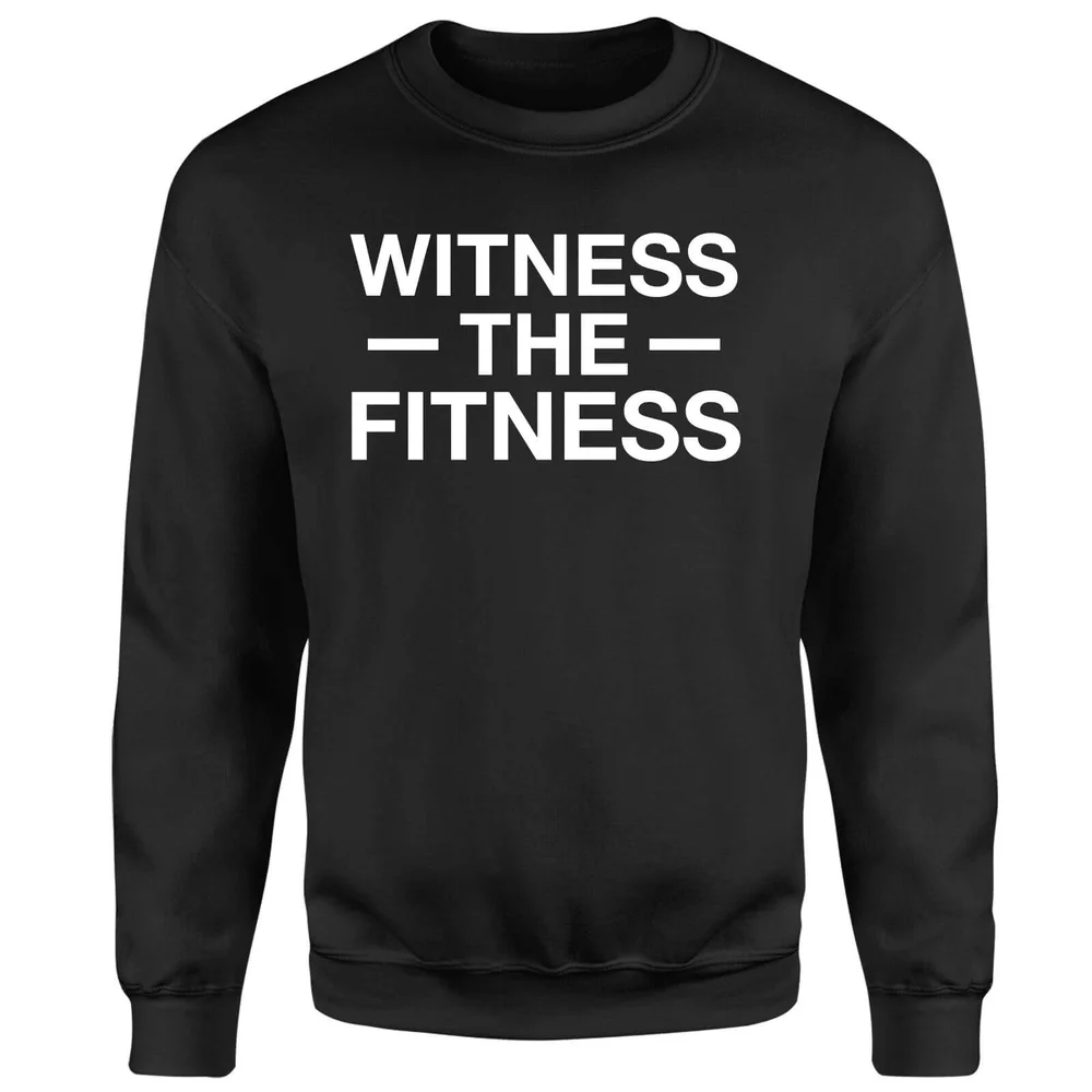 Witness the Fitness Sweatshirt - Black - S - Noir Image 1