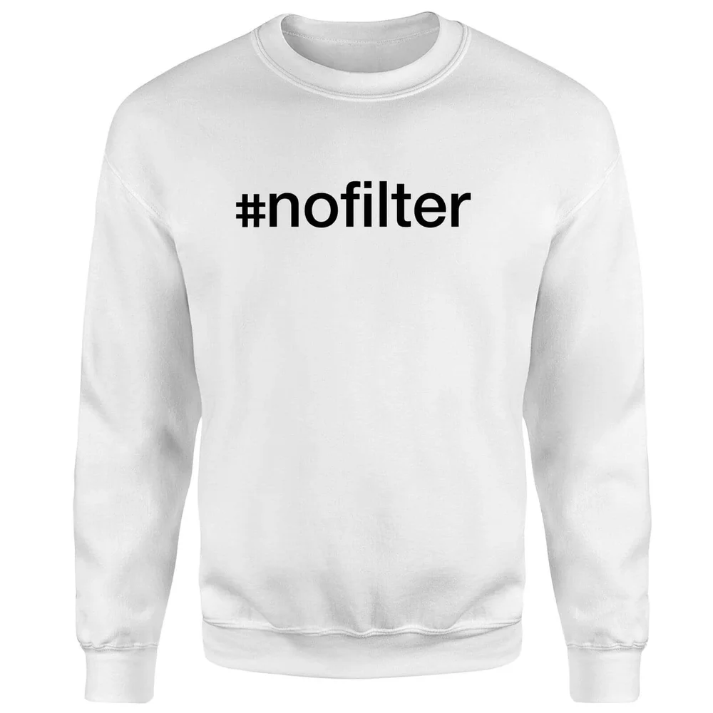 nofilter Sweatshirt - White - S - Blanc Image 1