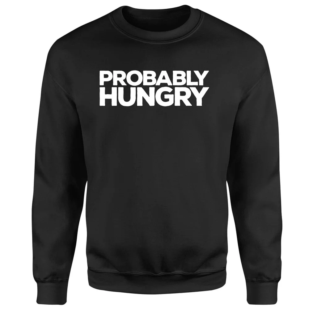 Probably Hungry Sweatshirt - Black - S - Noir Image 1