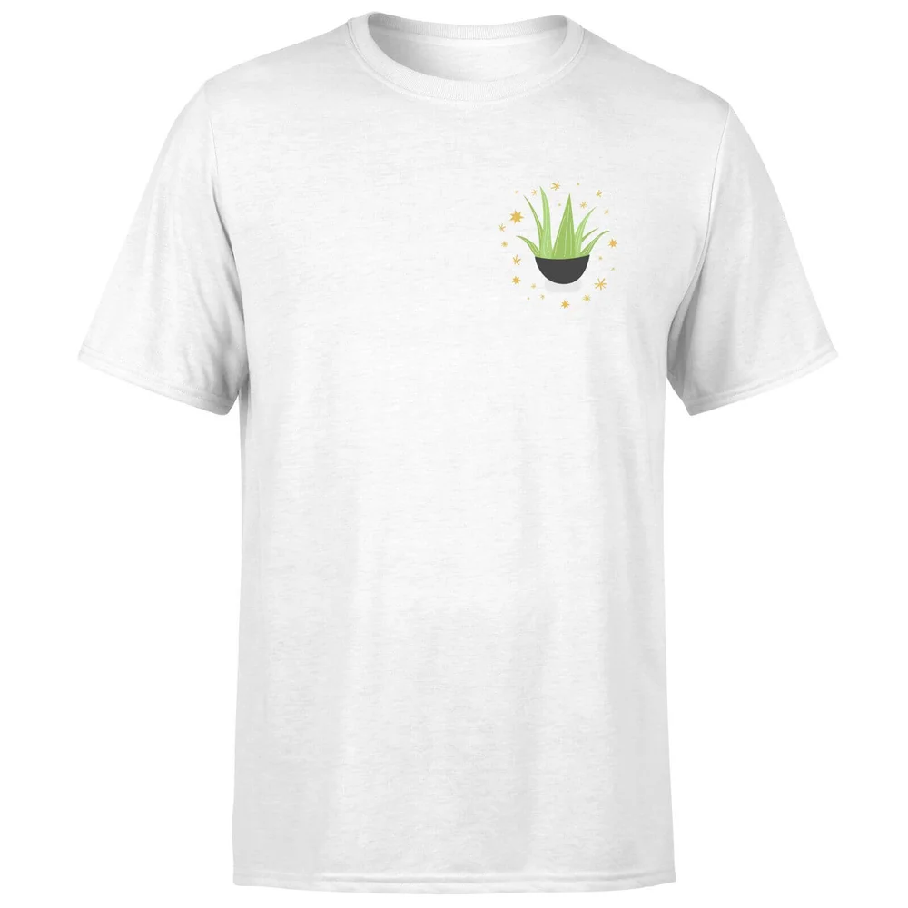 Aloe Vera T-Shirt - White - S - Blanc Image 1