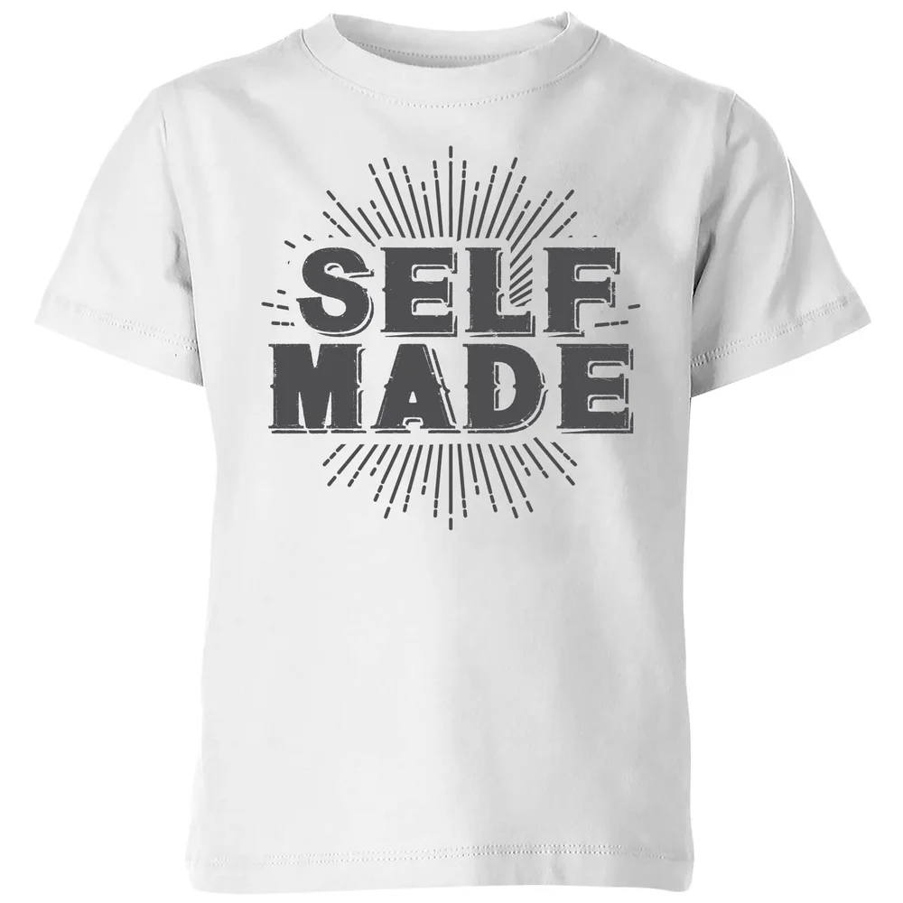 Self Made Kids' T-Shirt - White - 3-4 ans - Blanc Image 1