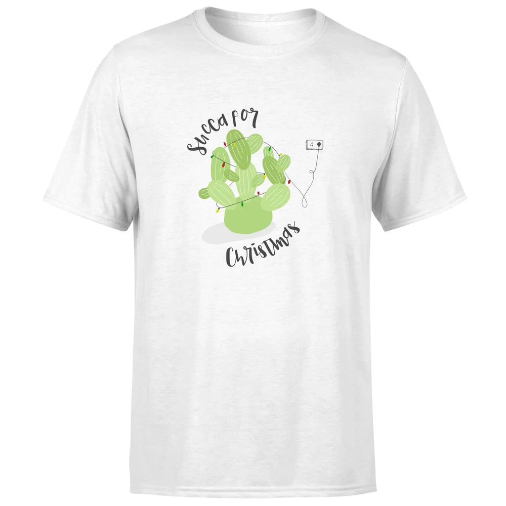 Succa For Christmas T-Shirt - White - S - Blanc Image 1
