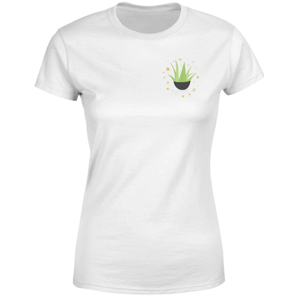 Aloe Vera Women's T-Shirt - White - S - Blanc Image 1