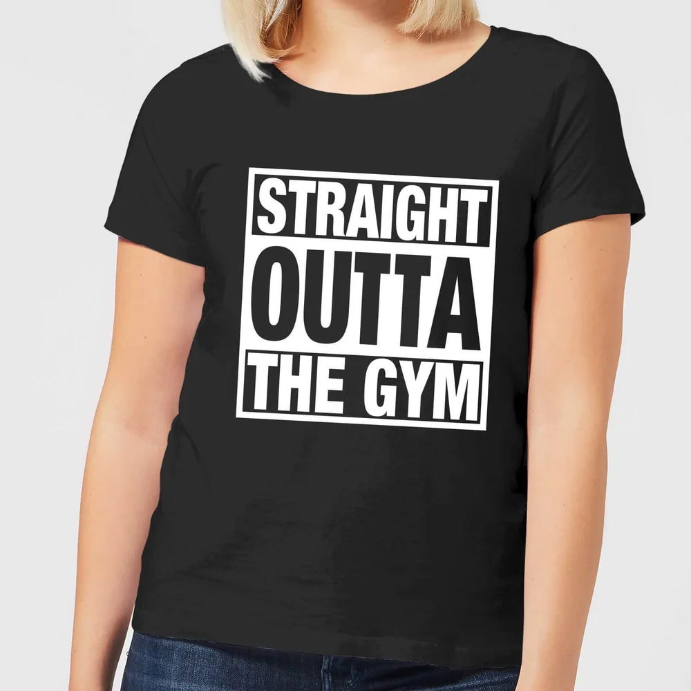 Straight Outta the Gym Women's T-Shirt - Black - 3XL Image 1