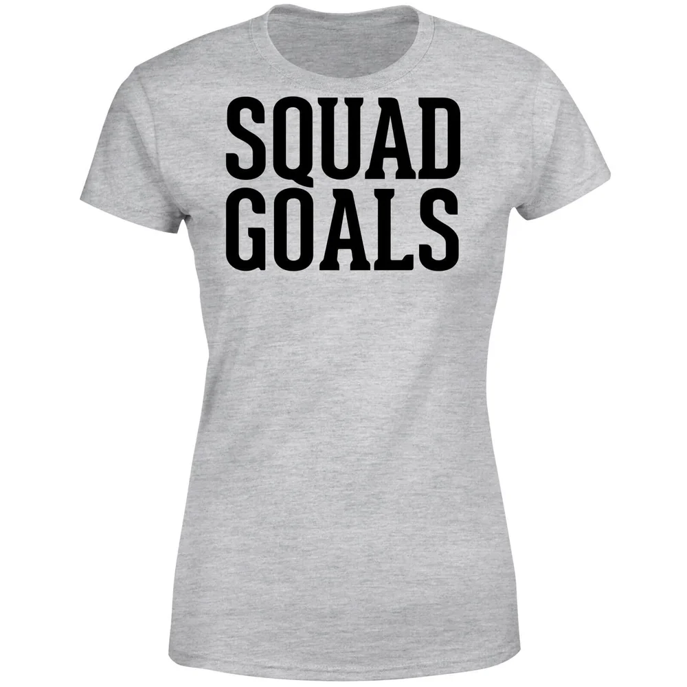 Squad Goals Women's T-Shirt - Grey - S - Gris Image 1
