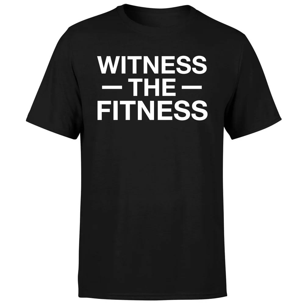Witness the Fitness T-Shirt - Black - S - Noir Image 1
