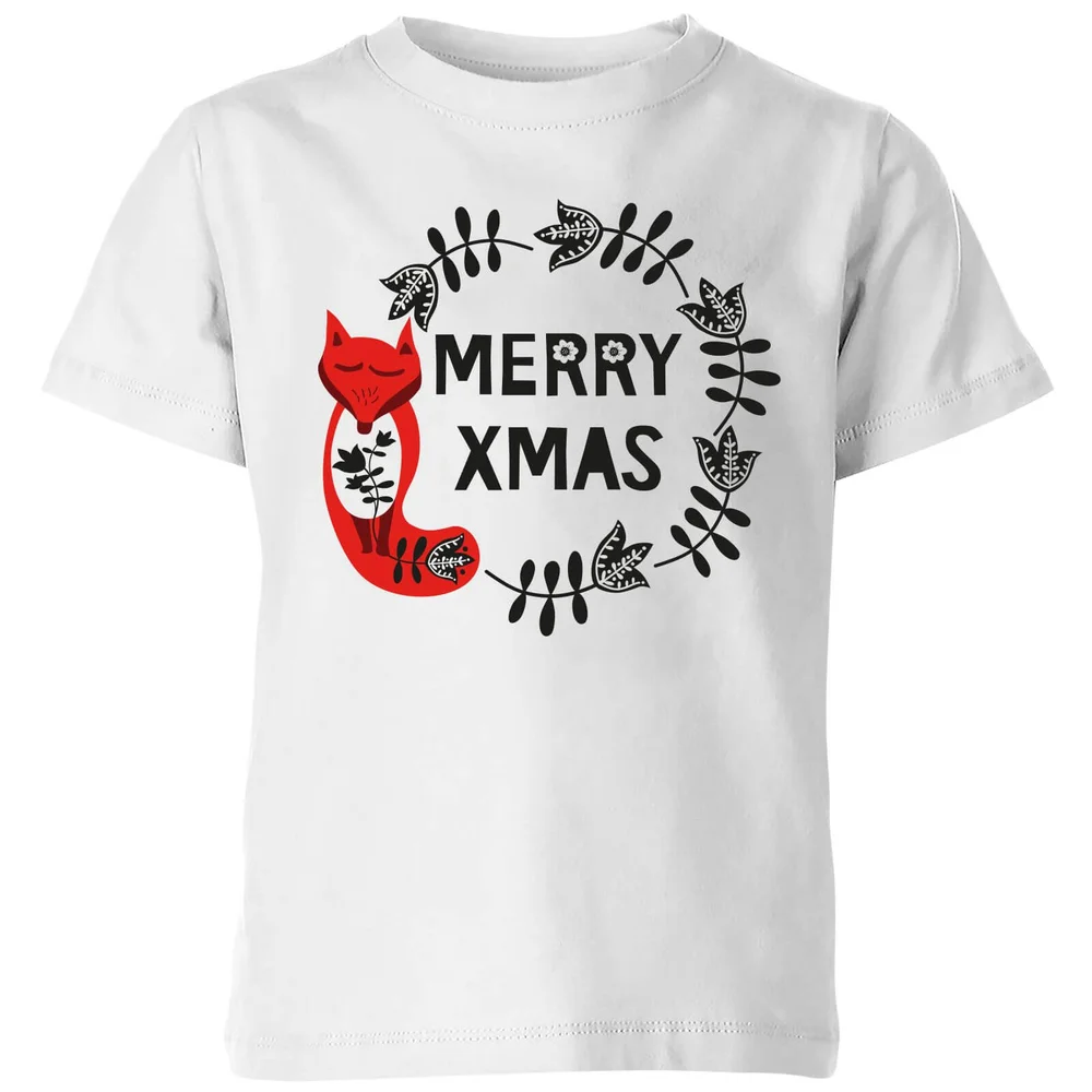 Merry Christmas Kids' T-Shirt - White - 3-4 ans - Blanc Image 1
