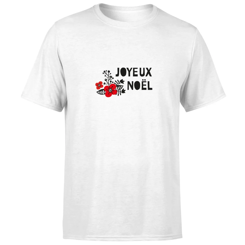 Joyeux Noel T-Shirt - White - S - Blanc Image 1