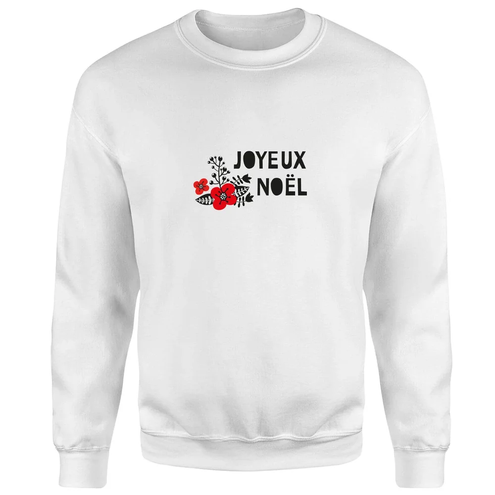 Pull de Noël Homme Joyeux Noël - Blanc - S - Blanc Image 1