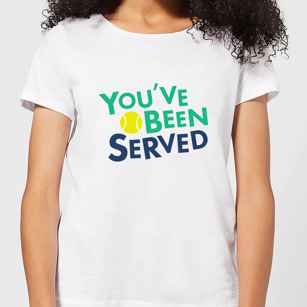 You've Been Served Women's T-Shirt - White - S - Blanc Image 1