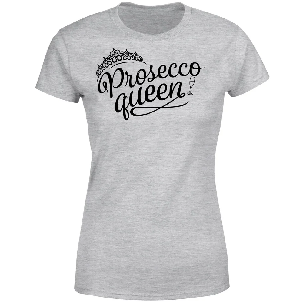 Prosecco Queen Women's T-Shirt - Grey - S - Gris Image 1
