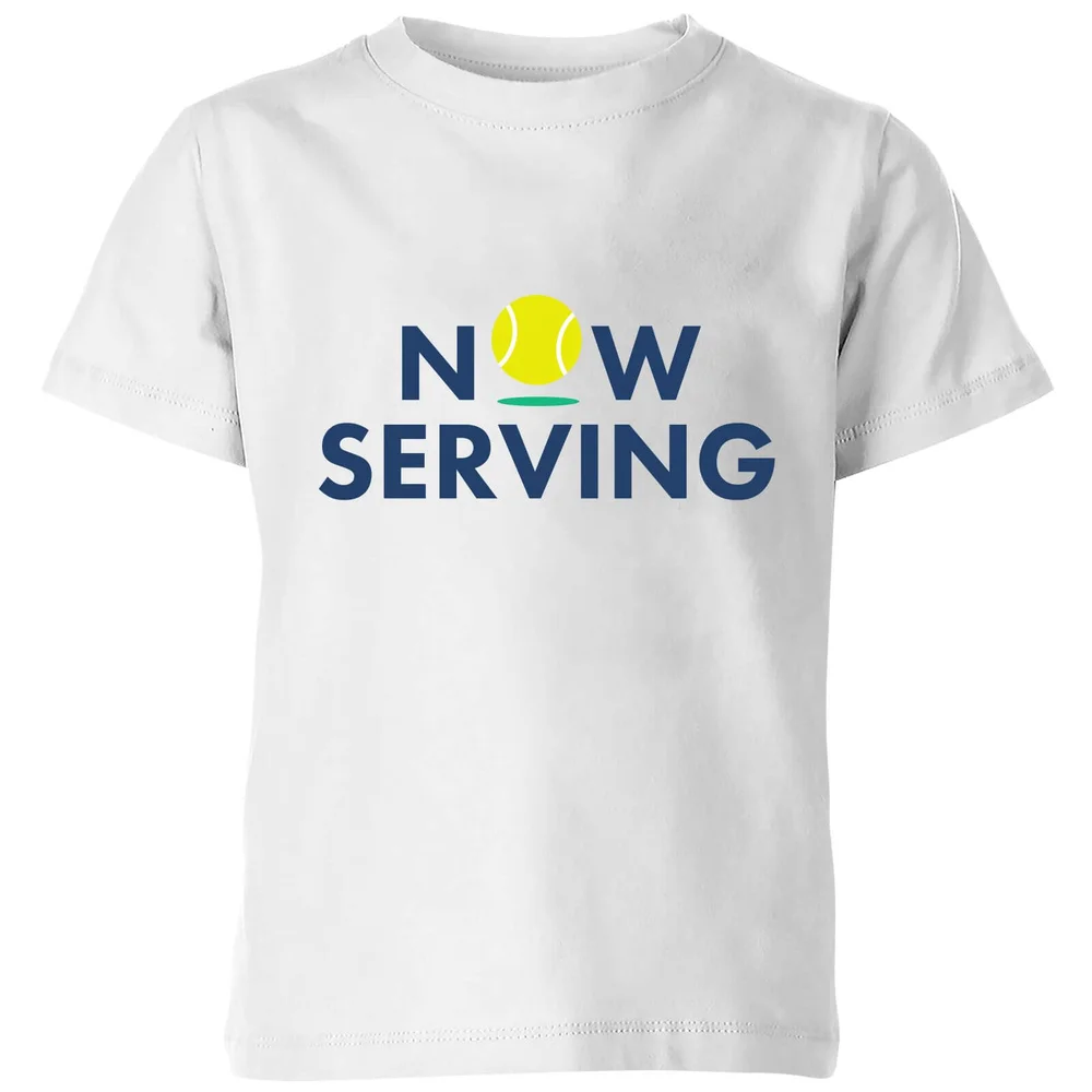Now Serving Kids' T-Shirt - White - 3-4 ans - Blanc Image 1