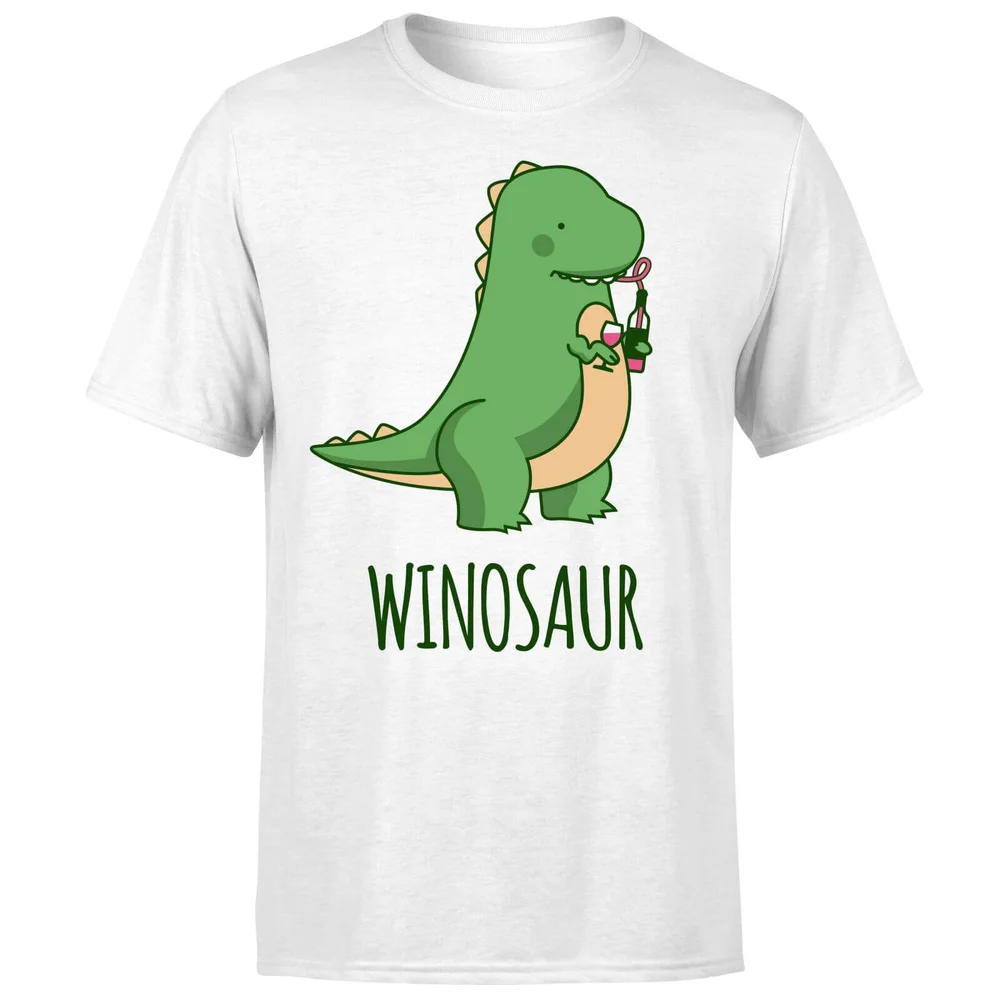 Winosaur T-Shirt - White - S - Blanc Image 1