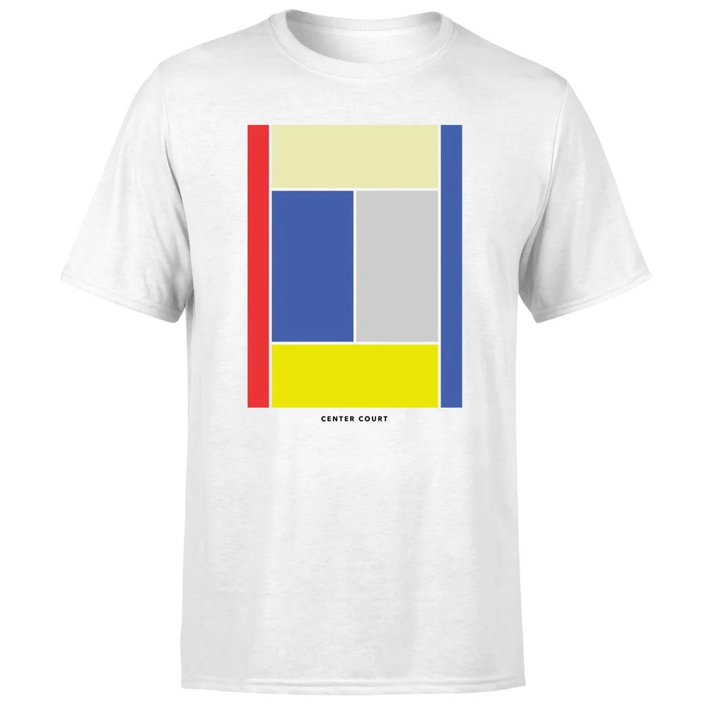 Center Court T-Shirt - White - S - Blanc Image 1