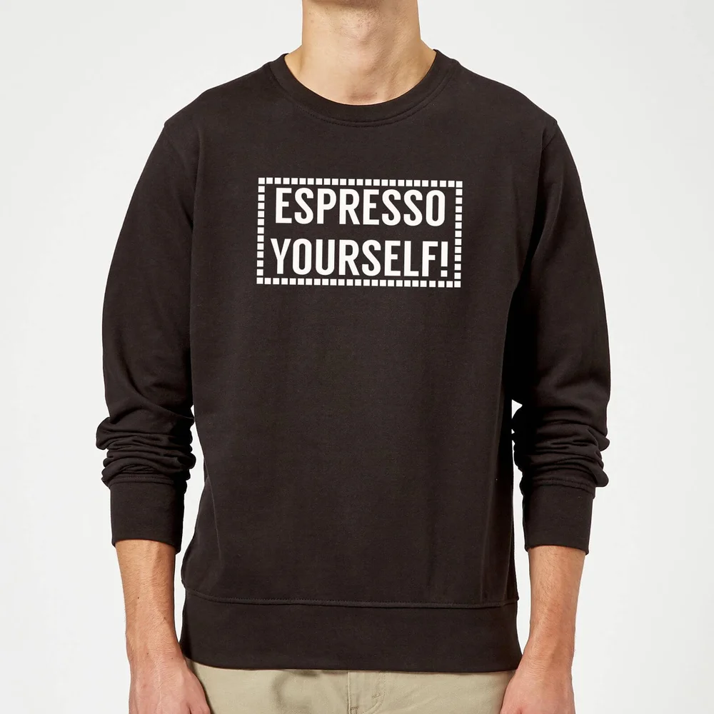 Espresso Yourself Sweatshirt - Black - S - Noir Image 1