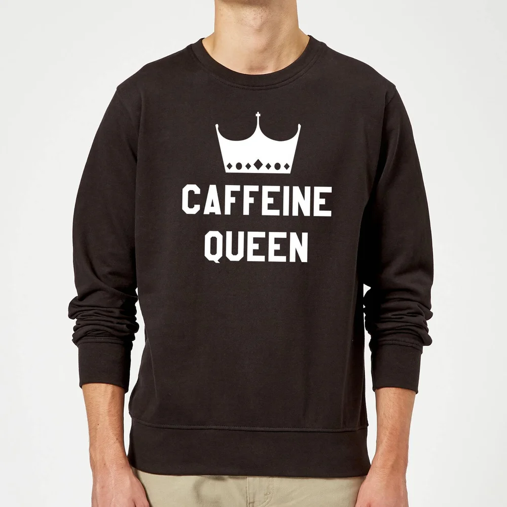 Caffeine Queen Sweatshirt - Black - S - Noir Image 1