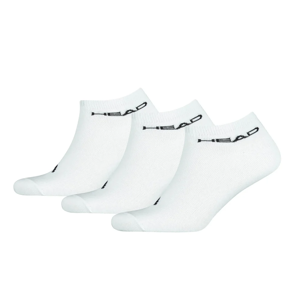 Lot de 3 Chaussettes Courtes Homme Head - Blanc - UK 6-8 - Blanc Image 1