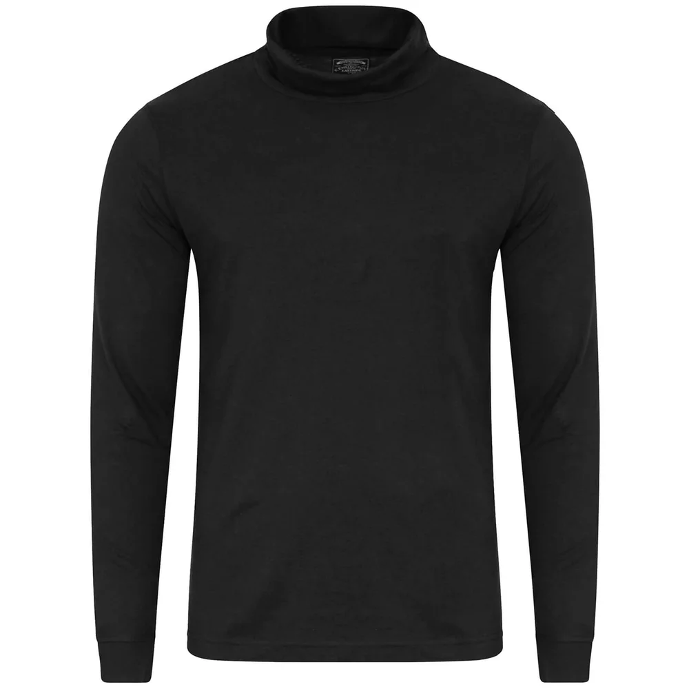 T-Shirt Homme Denbigh Col Rond Kensington - Noir - M - Noir Image 1