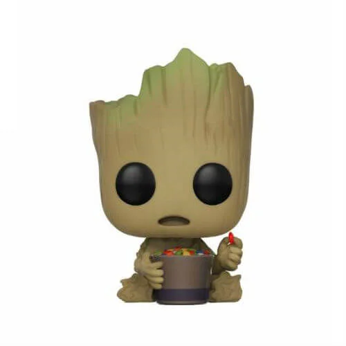 Figurine Pop! Groot Avec Bonbons EXC Bobble Head - Les Gardiens de la Galaxie Image 1