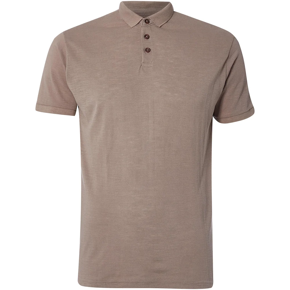 Polo Homme Slub D-Struct - Gris - S - Gris Image 1
