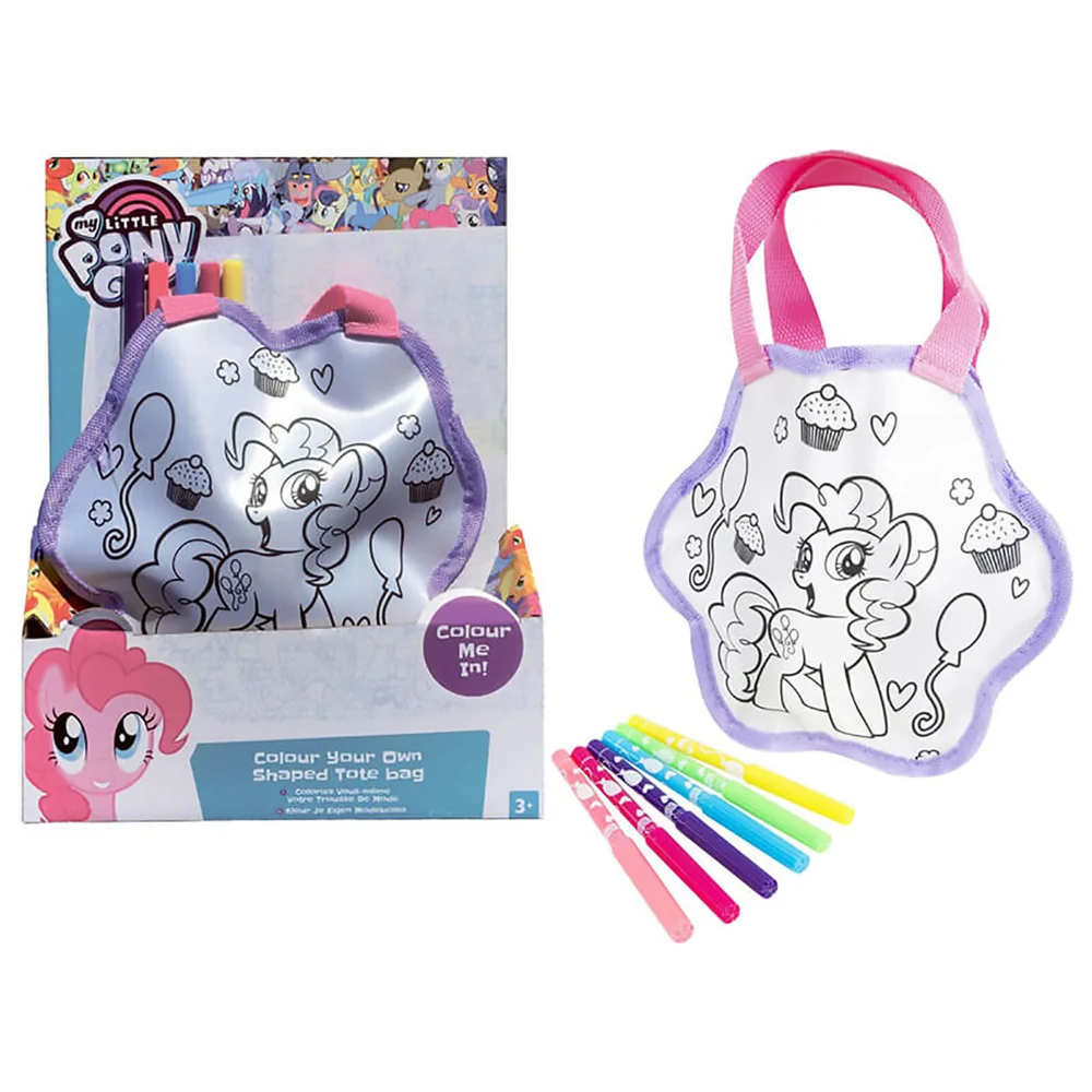My Little Pony Colour Your Own Shaped Tote bag Image 1
