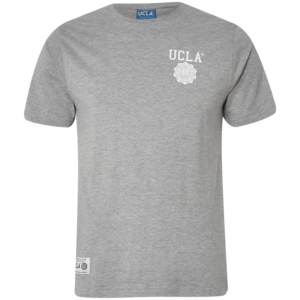 T-Shirt Homme Logo Yuma UCLA - Clair Gris Chiné - S - Gris Image 1