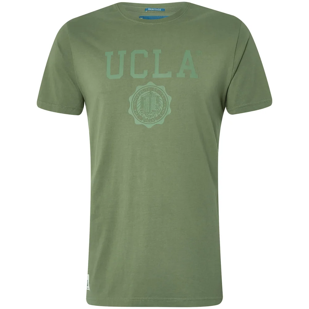 T-Shirt Homme Logo Powell UCLA - Vert - S - Vert Citron Image 1