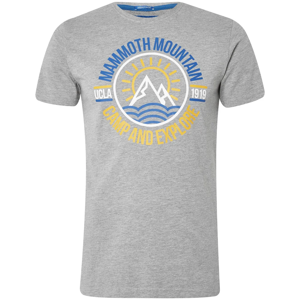 T-Shirt Homme Moiso Mountain UCLA - Gris Chiné - S - Gris Image 1