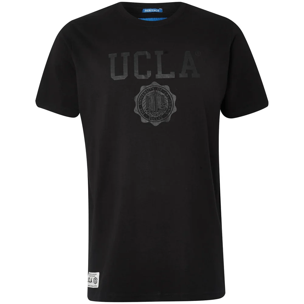 T-Shirt Homme Logo Powell UCLA - Noir - S - Noir Image 1