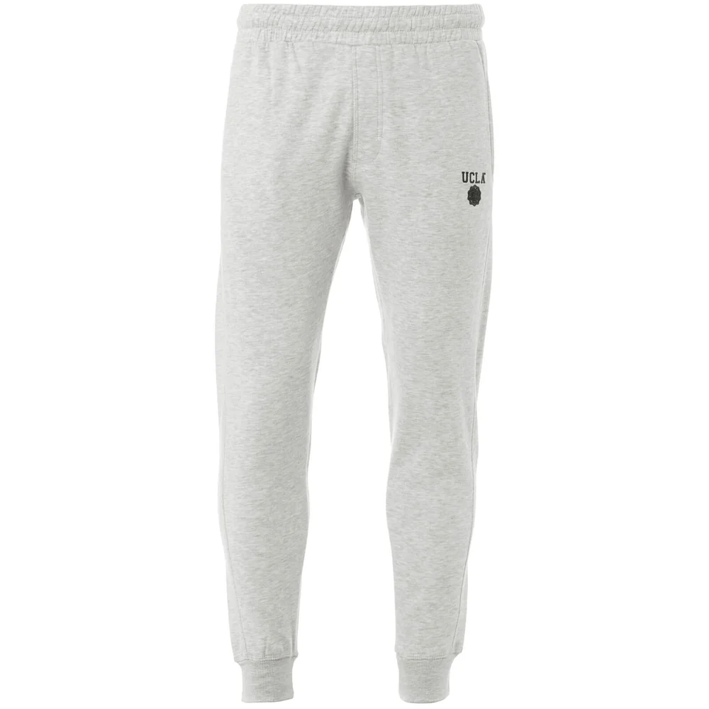 Pantalon de Jogging Homme Logo Peterson UCLA - Gris Clair Chiné - S - Gris Image 1
