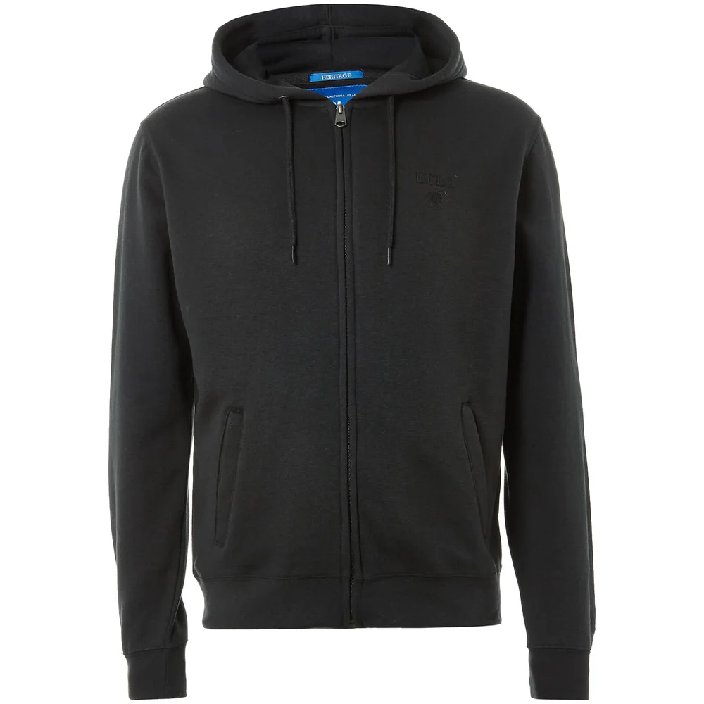 Sweat à Capuche Homme Fermeture Éclair UCLA - Noir - S - Noir Image 1