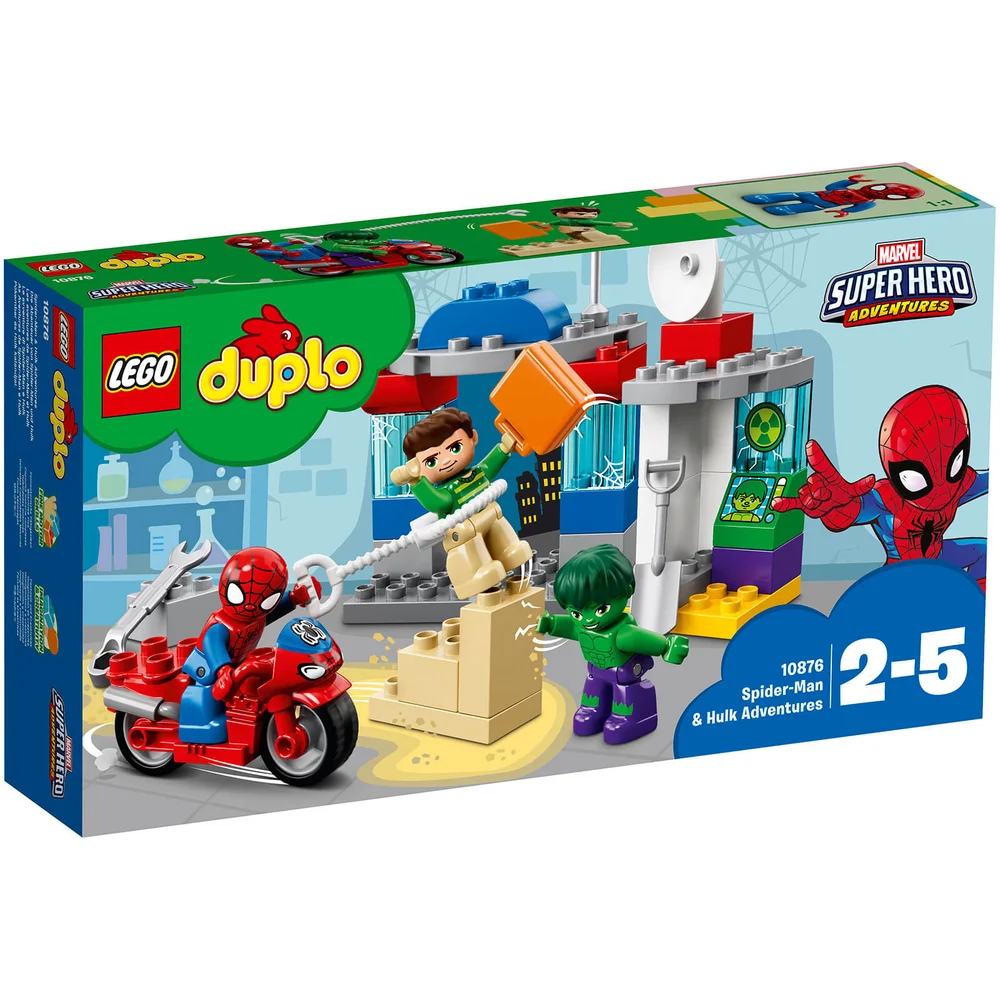 LEGO DUPLO : Les aventures de Spider-Man et Hulk (10876) Image 1
