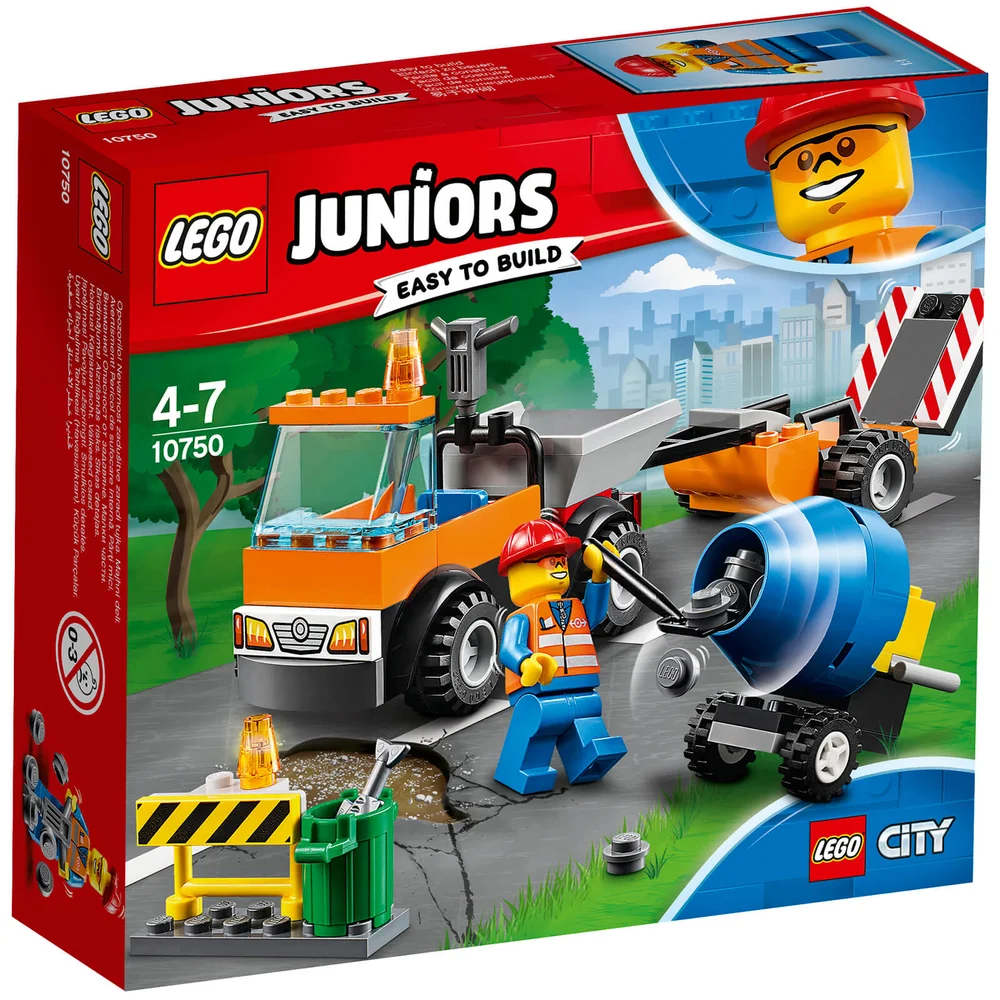 LEGO Juniors : Le camion de réparation des routes (10750) Image 1