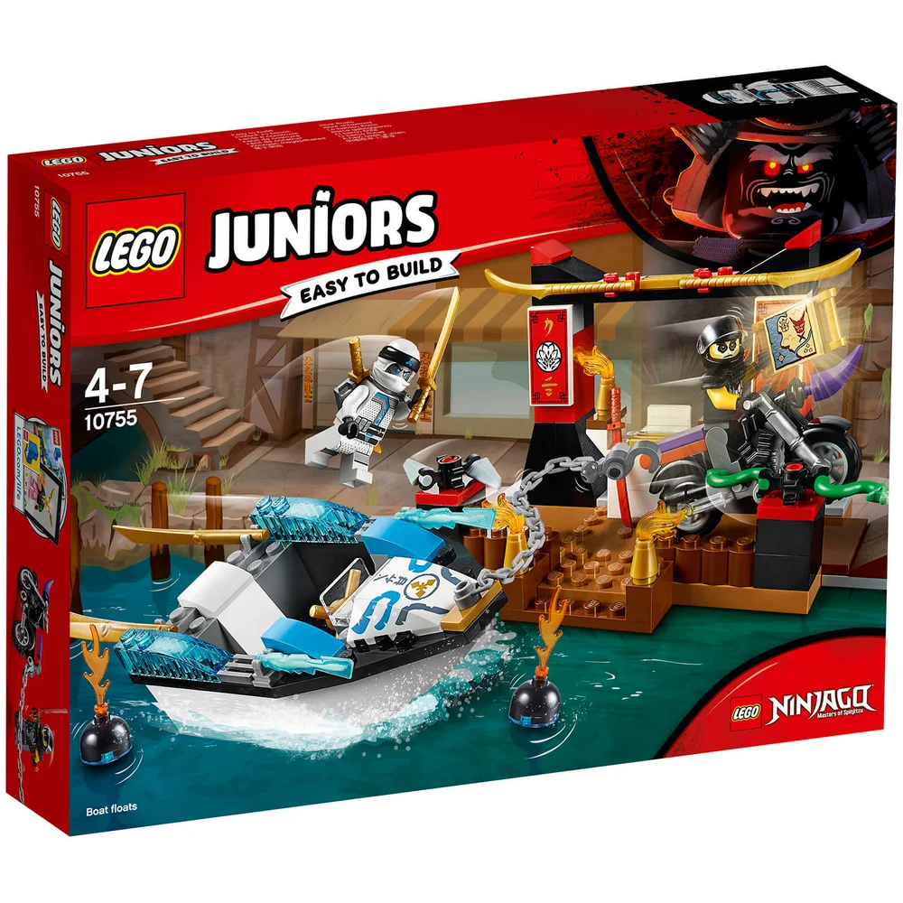 LEGO Juniors : La poursuite en bateau de Zane (10755) Image 1