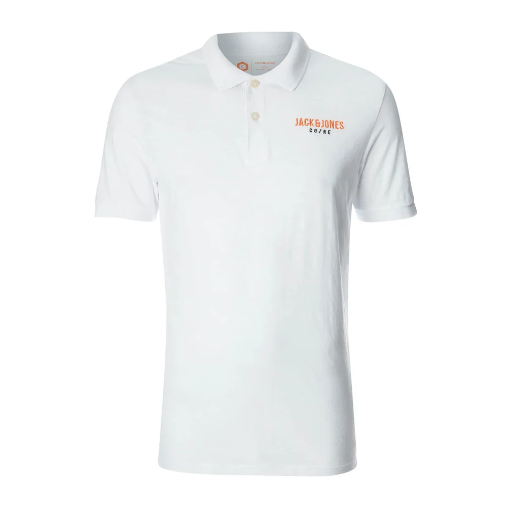 Polo Homme Core Titan Jack & Jones - Blanc - S - Blanc Image 1
