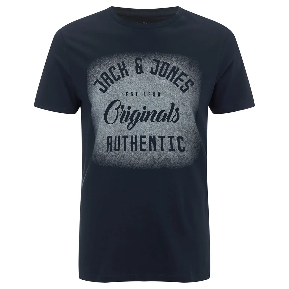 T-Shirt Homme Originals Reji Jack & Jones - Bleu Marine - S - Navy Image 1