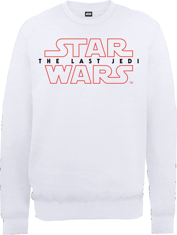 Sweat Homme Star Wars : Les Derniers Jedi - Blanc - S - Blanc Image 1