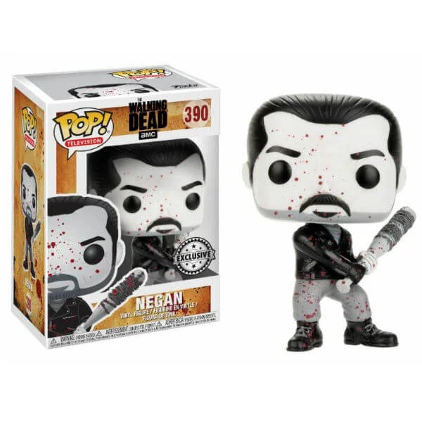 Figurine Pop! Negan Noir et Blanc EXC - The Walking Dead Image 1