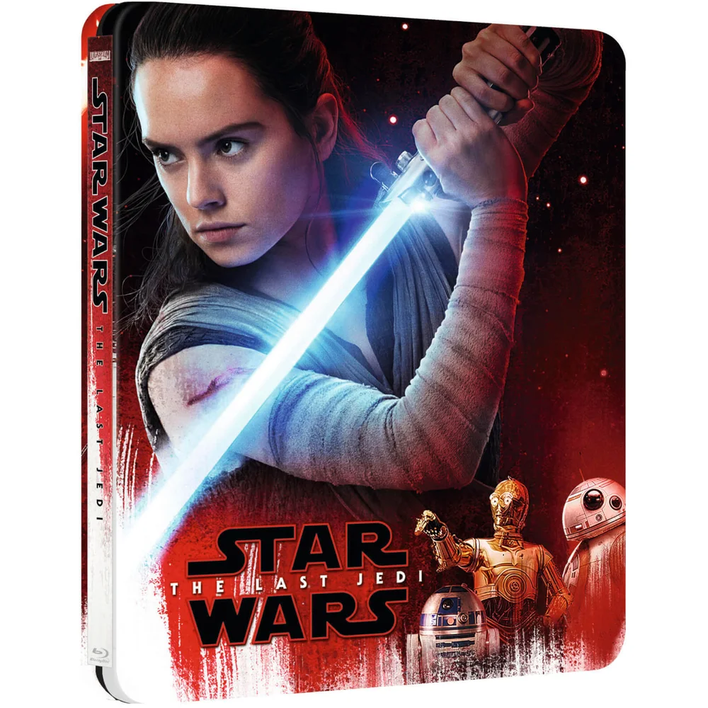 Star Wars, épisode VIII : Les Derniers Jedi - 3D Steelbook Édition Limitée Exclusivité Zavvi UK (avec Version 2D) Image 1