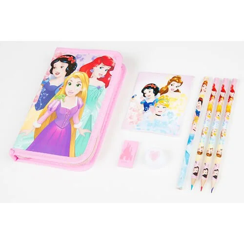Disney Princesse Trousse à crayons remplie de base Image 1