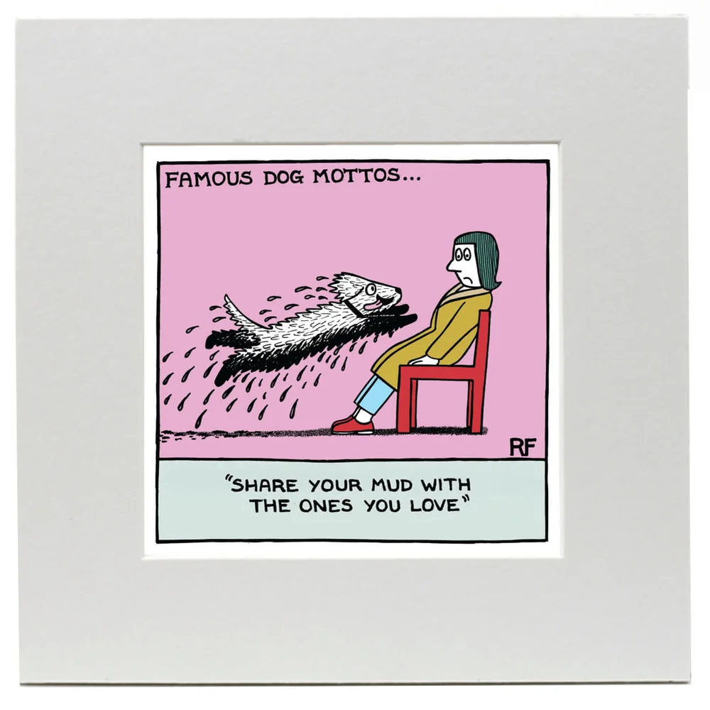 Off the Leash Share Your Mud Impression artistique Image 1