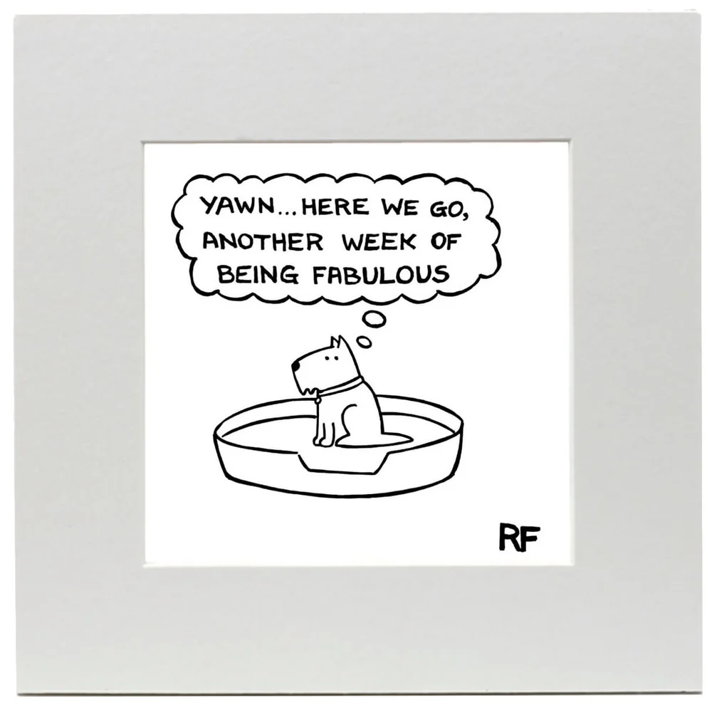 Affiche Imprimée Chien Being Fabulous - Off the Leash Image 1