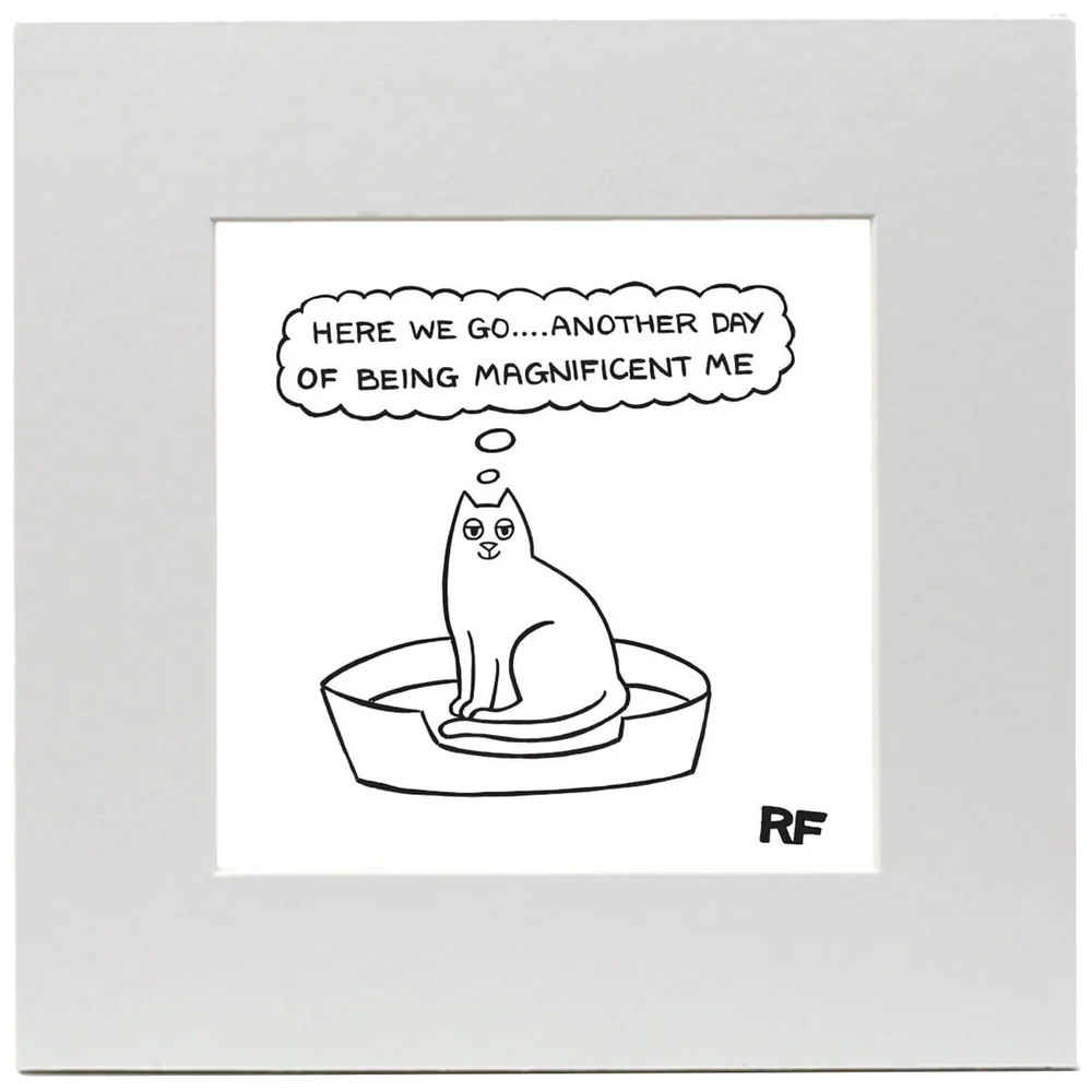 Affiche Imprimée Chat Magnificent Me - On the Prowl Image 1