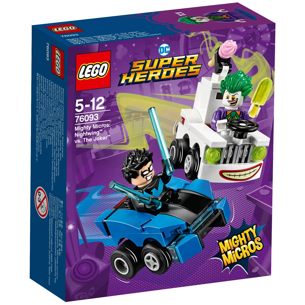 LEGO Mighty Micros : Nightwing™ contre Le Joker™ (76093) Image 1