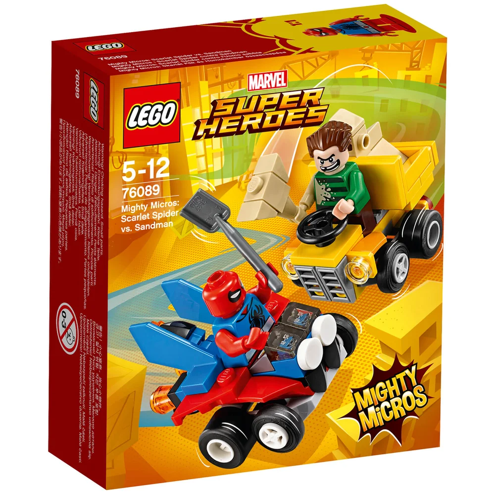 LEGO® LEGO® Marvel: Mighty Micros : Scarlet Spider contre Sandman (76089) Image 1