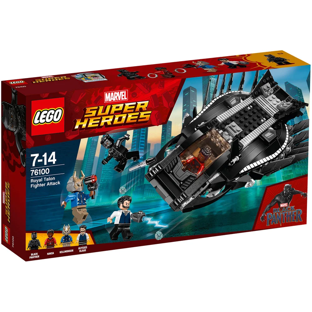 LEGO Superheroes : L'attaque du Faucon Royal (76100) Image 1